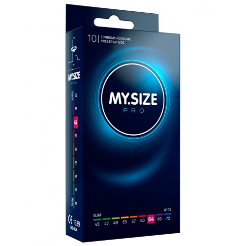 Презервативы  "MY.SIZE" №10 размер 64 (ширина 64mm)