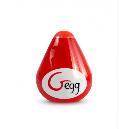 Gvibe Gegg Red - мастурбатор яйцо, 6.5х5 см (красный)