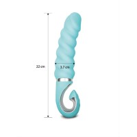 Анатомический витой вибратор Gvibe Gjack 2 - 22 см (Tiffani Mint)