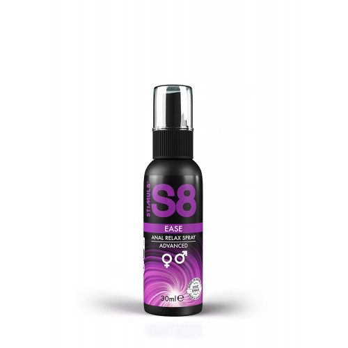 S8 Ease Anal Relax Spray - Расслабляющий анальный лубрикант, 30 мл