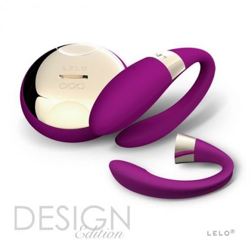 Lelo Tiani 2 Design Edition Deep Rose Original вибратор для пар, (Purple)