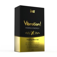 Жидкий интимный гель с эффектом вибрации Vodka, Intt, 15 мл