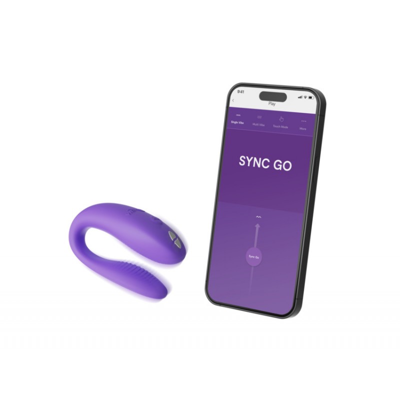 Вибромассажер для пар We-Vibe Sync Go (фиолетовый)