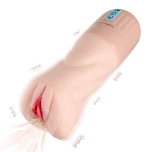Мастурбатор Beata в виде вагины с функциями всасывания и вибрации