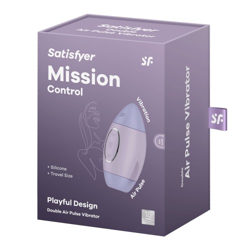 Вакуумно-волновой вибростимулятор Satisfyer Mission Control (violet)