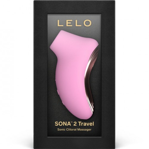 Lelo Sona 2 Travel - вакуумный стимулятор клитора, розовый
