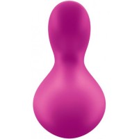 Перезаряжаемый мини-массажер Satisfyer Viva La Vulva 3 малиновый