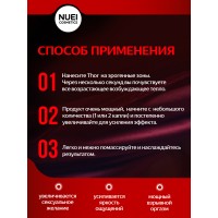 Гель NUEI THOR STIMULATING GEL WITH WARMING EFFECT 10ML