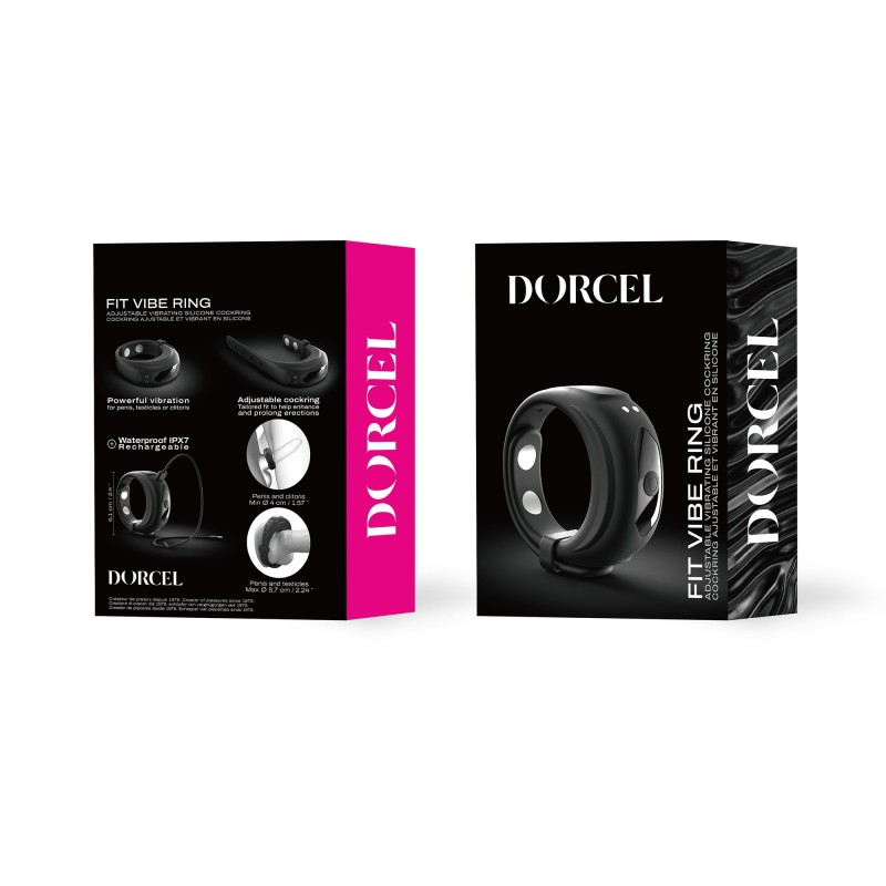 Эрекционное кольцо с вибрацией DORCEL FIT VIBE RING