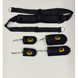 Бондажный набор "Черный полицейский"