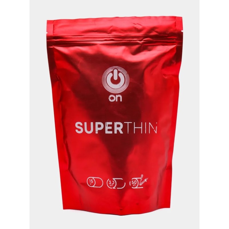 Презервативы ON Super Thin, 50 штук