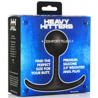 Heavy Hitters - анальная пробка с утяжелением M, 10х4.3 см — купить в Минске Фото Heavy Hitters - анальная пробка с утяжелением M, 10х4.3 см