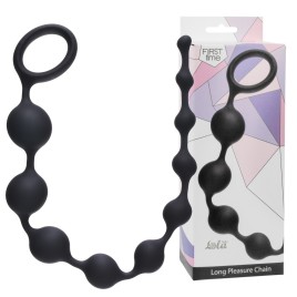 Анальная цепочка Long Pleasure Chain Black