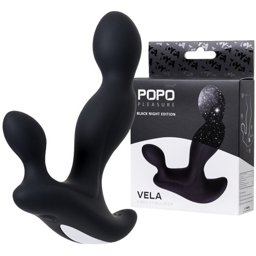 Силиконовый стимулятор простаты с вибрацией Popo Pleasure by Toyfa Vela