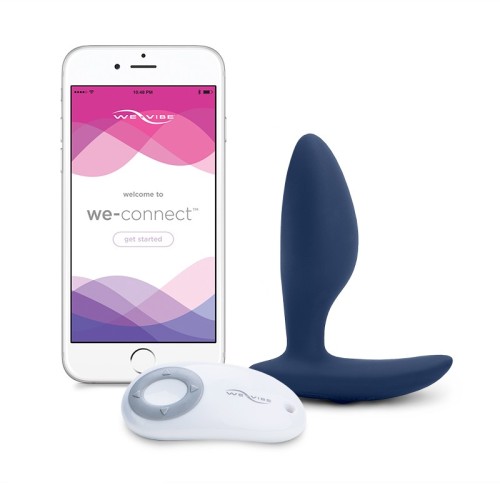 Анальная смарт-втулка с вибрацией We-Vibe Ditto синий