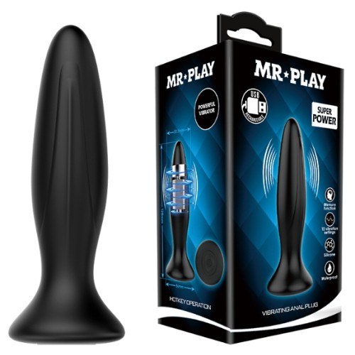Анальная втулка Mr Play с вибрацией
