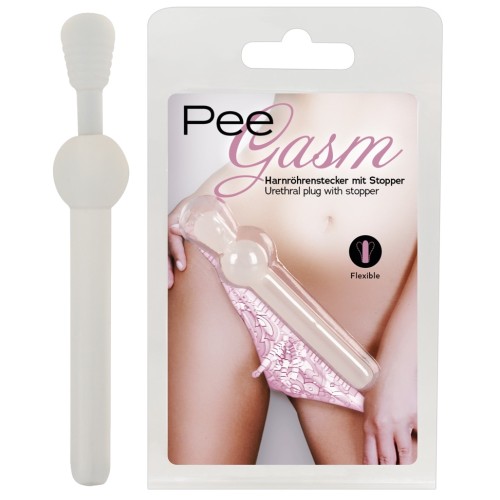 Уретральный расширитель с заглушкой Peegasm