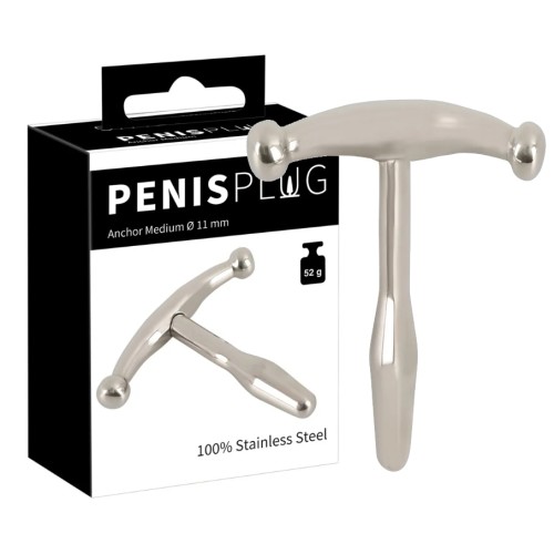 Металлический уретральный буж Penisplug Anchor Medium