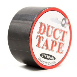 Бондажный скотч Duct Tape черный 15 м