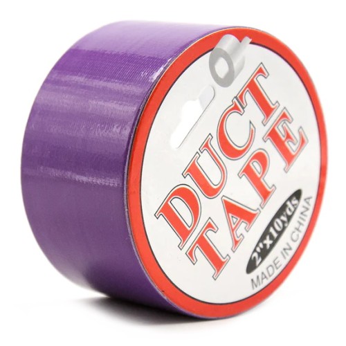 Бондажный скотч Duct Tape фиолетовый 15 м