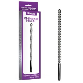 Уретральный буж ребристый Stainless Steel Penis Plug