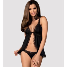 Кокетливый беби-долл и трусики-стринги Arisha L/XL