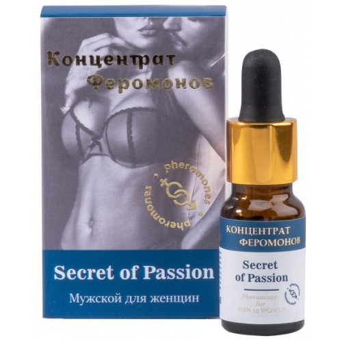 Концентрат феромонов Secret of Passion Мужской для Женщин  9 мл