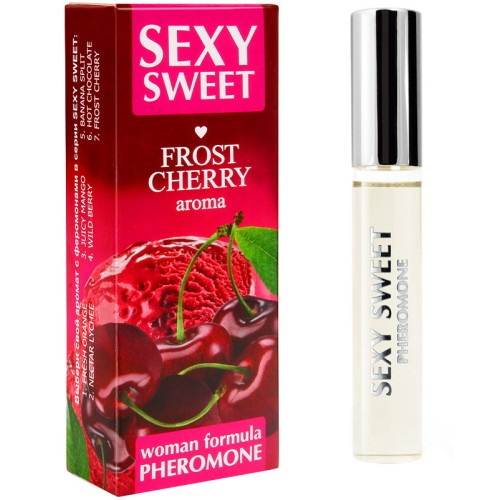 Парфюмированное средство для тела Sexy Sweet Frost Cherry с феромонами 10 мл