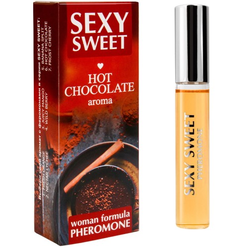 Парфюмированное средство для тела Sexy Sweet Hot Chocolate с феромонами 10 мл