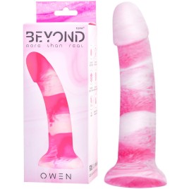 Розовый фаллоимитатор Beyond by Toyfa Owen 18 см