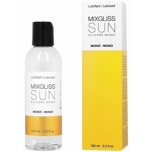 Смазка на силиконовой основе с цветочным ароматом MixGliss Sun Monoi 100 мл