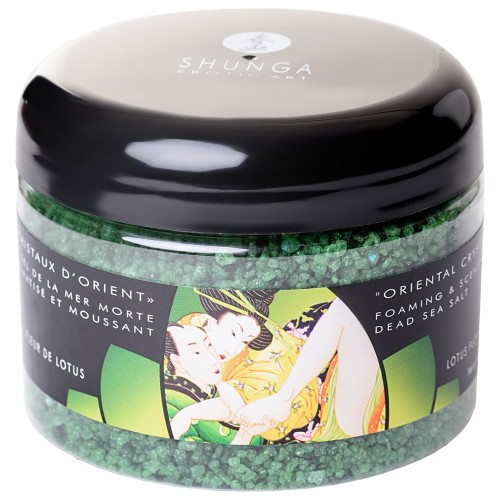 Соль мёртвого моря Shunga Bath Salts Lotus Flower 360 гр