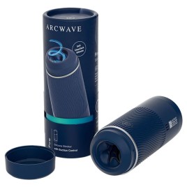 Мастурбатор с контролем всасывания ArcWave Pow синий