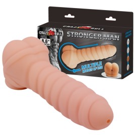 Насадка-мастурбатор с вибрацией Stronger Man