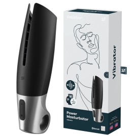 Смарт-мастурбатор с вибрацией Satisfyer Power Masturbator ДЕФОРМИРОВАННАЯ УПАКОВКА