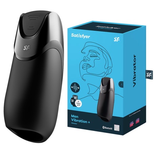 Смарт-мастурбатор с вибрацией Satisfyer Men Vibration+ ДЕФОРМИРОВАННАЯ УПАКОВКА