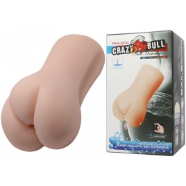 Мастурбатор-попка Crazy Bull с эффектом выделения смазки