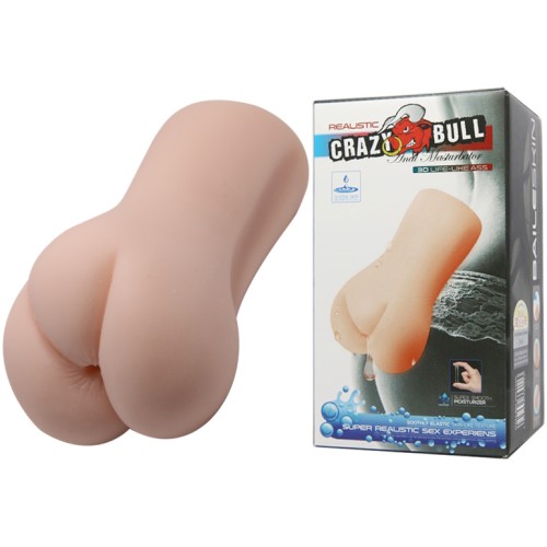 Мастурбатор-попка Crazy Bull с эффектом выделения смазки