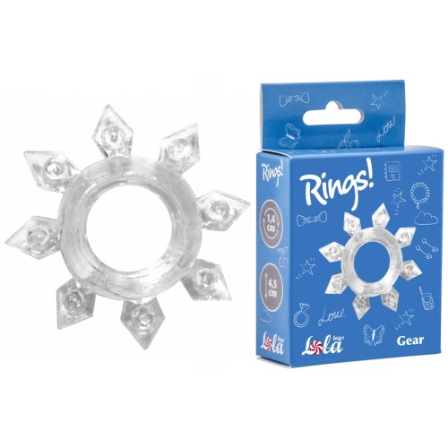 Тянущееся кольцо для эрекции Lola Gear White