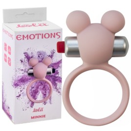 Эрекционное виброкольцо Emotions Minnie Light Pink