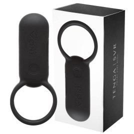 Эрекционное кольцо Tenga Smart Vibe черное