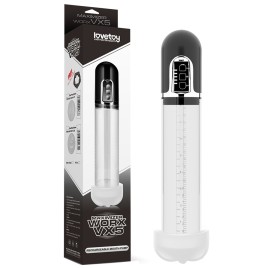 Вакуумная помпа автоматическая Maximizer Worx VX5 с насадкой в форме ротика черная