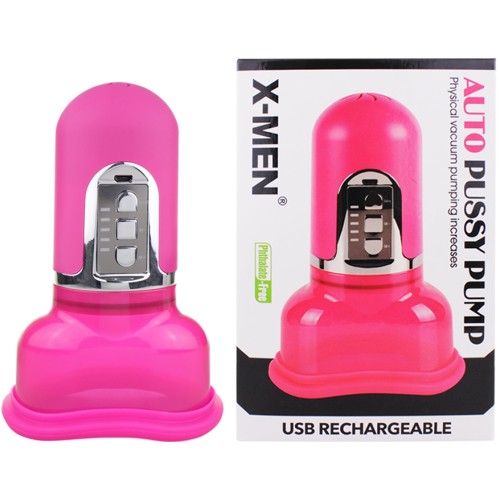 Автоматическая вагинальная помпа X-Men Auto Pussy Pump