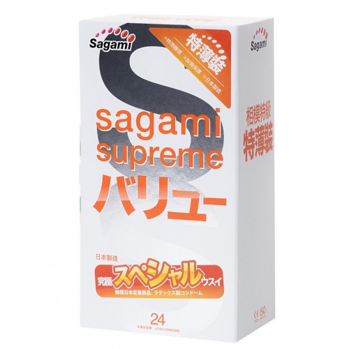 Изображение Sagami, Япония Презервативы ультратонкие Sagami Xtreme 24 шт