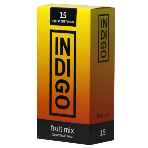 Изображение Indigo Презервативы Indigo Fruit mix №15 фруктовый микс