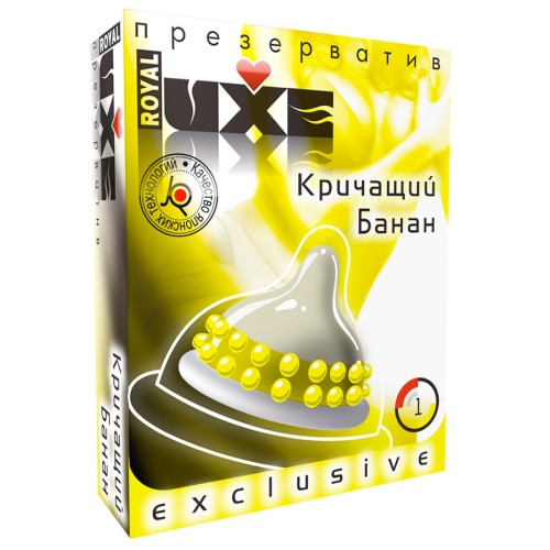 Презерватив Luxe Exclusive Кричащий Банан 1 шт