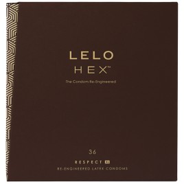 Презервативы Lelo Hex Respect XL увеличенного размера 36 шт