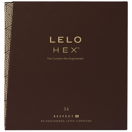 Презервативы Lelo Hex Respect XL увеличенного размера 36 шт