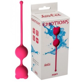 Розовые вагинальные шарики Emotions Foxy