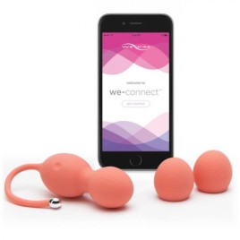 Вагинальные смарт-шарики с вибрацией We-Vibe Bloom